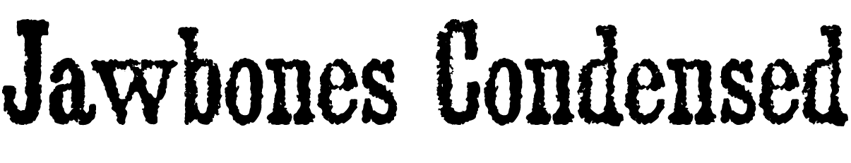 A text face in the